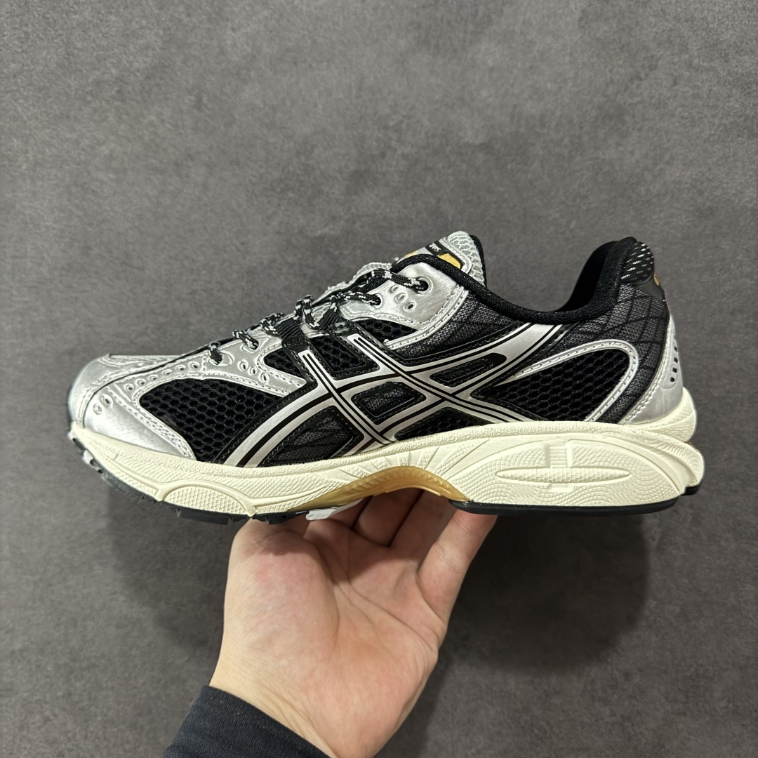图片[2]-【K8】亚瑟士/ASICS Gel-Nimbus 10.1 雨云10.1代系列轻量缓震休闲运动跑步鞋 黑黄银 货号：1203A673-100 #采用环保太空合成革配合透气网眼布鞋面材质 #中底3D可视GEL缓震胶效果 #升级EVA全新缓震中底部位科技组合耐磨橡胶外底片❗️ 尺码：36 37 37.5 38 39 39.5 40 40.5 41.5 42 42.5 43.5 44 45 编码：YBB270280-选品中心
