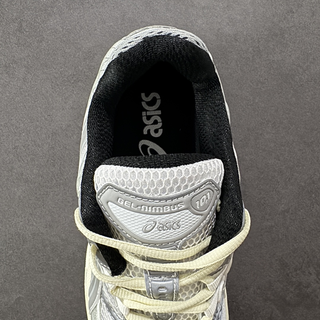 图片[7]-【K8】亚瑟士/ASICS Gel-Nimbus 10.1 雨云10.1代系列轻量缓震休闲运动跑步鞋 白灰 货号：1203A543-020 #采用环保太空合成革配合透气网眼布鞋面材质 #中底3D可视GEL缓震胶效果 #升级EVA全新缓震中底部位科技组合耐磨橡胶外底片❗️ 尺码：36 37 37.5 38 39 39.5 40 40.5 41.5 42 42.5 43.5 44 45 编码：YBB270280-选品中心