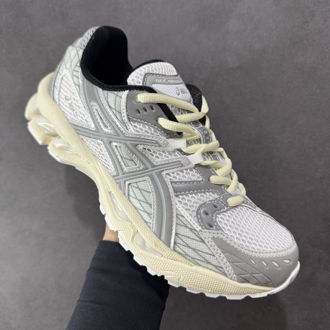 图片[3]-【K8】亚瑟士/ASICS Gel-Nimbus 10.1 雨云10.1代系列轻量缓震休闲运动跑步鞋 白灰 货号：1203A543-020 #采用环保太空合成革配合透气网眼布鞋面材质 #中底3D可视GEL缓震胶效果 #升级EVA全新缓震中底部位科技组合耐磨橡胶外底片❗️ 尺码：36 37 37.5 38 39 39.5 40 40.5 41.5 42 42.5 43.5 44 45 编码：YBB270280-选品中心