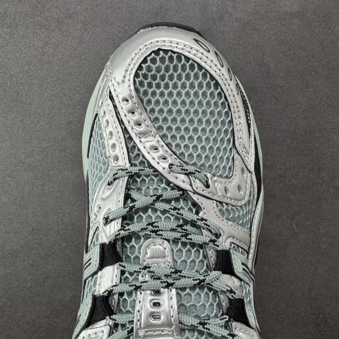 图片[8]-【K8】亚瑟士/ASICS Gel-Nimbus 10.1 雨云10.1代系列轻量缓震休闲运动跑步鞋 黑绿银 货号：1203A543-400 #采用环保太空合成革配合透气网眼布鞋面材质 #中底3D可视GEL缓震胶效果 #升级EVA全新缓震中底部位科技组合耐磨橡胶外底片❗️ 尺码：36 37 37.5 38 39 39.5 40 40.5 41.5 42 42.5 43.5 44 45 编码：YBB270280-选品中心