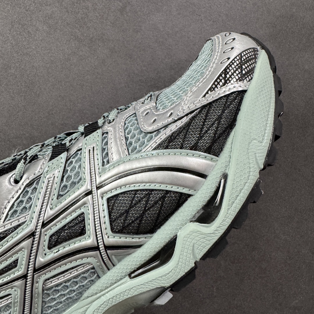 图片[5]-【K8】亚瑟士/ASICS Gel-Nimbus 10.1 雨云10.1代系列轻量缓震休闲运动跑步鞋 黑绿银 货号：1203A543-400 #采用环保太空合成革配合透气网眼布鞋面材质 #中底3D可视GEL缓震胶效果 #升级EVA全新缓震中底部位科技组合耐磨橡胶外底片❗️ 尺码：36 37 37.5 38 39 39.5 40 40.5 41.5 42 42.5 43.5 44 45 编码：YBB270280-选品中心