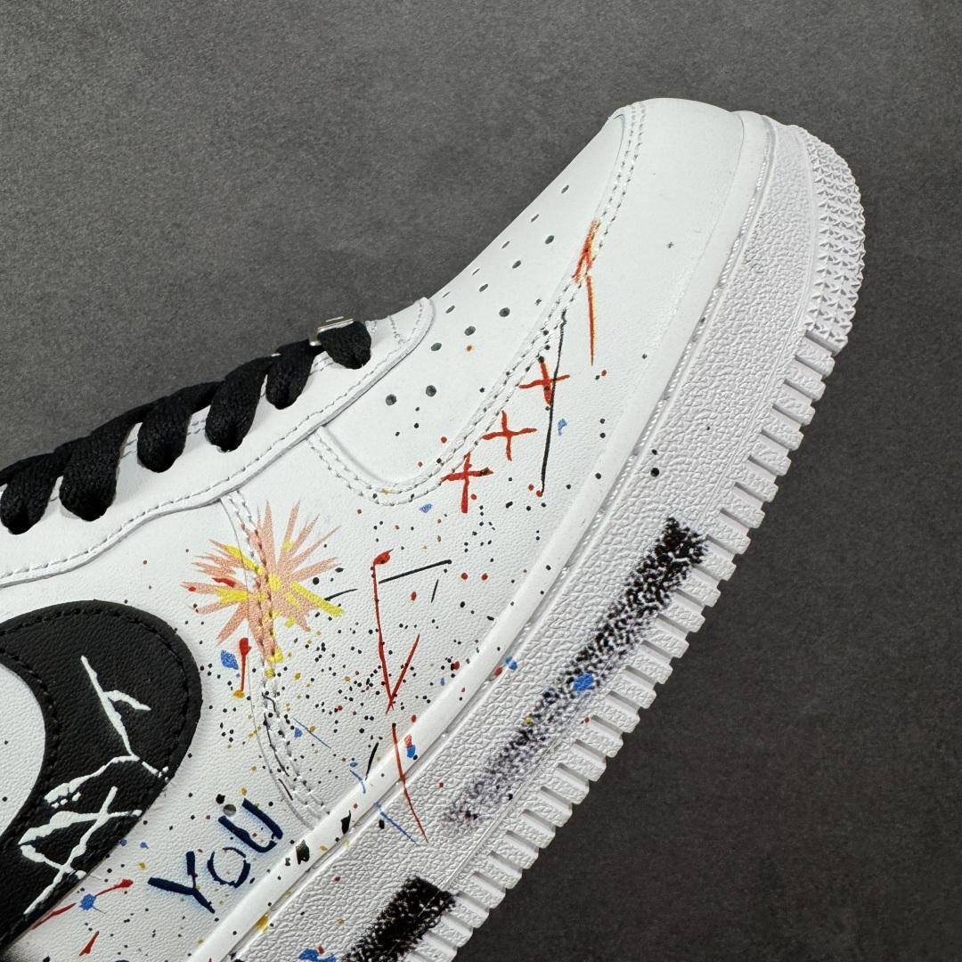 图片[5]-【定制版】Nike Air Force 1\’07 Low 蝴蝶涂鸦 空军一号低帮休闲板鞋  #定制皮料 原厂3D打印 定制鞋盒 原楦原纸板 纯正空军版型 内置全掌气垫 货号：ZH0316-088 C2G4  尺码：36 36.5 37.5 38 38.5 39 40 40.5 41 42 42.5 43 44 44.5 45 编码：HXSA310320-选品中心