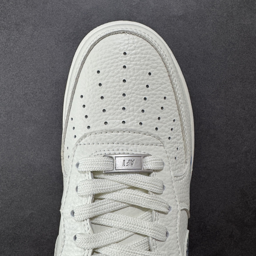图片[8]-【定制版】Nike Air Force 1\’07 Low LV联名 奶白霜蓝 空军一号低帮休闲板鞋  #原楦头原纸板 原装鞋盒 原厂鞋底 超高清洁度 细节完美 货号：LW9279-017  尺码：36 36.5 37.5 38 38.5 39 40 40.5 41 42 42.5 43 44 44.5 45-选品中心