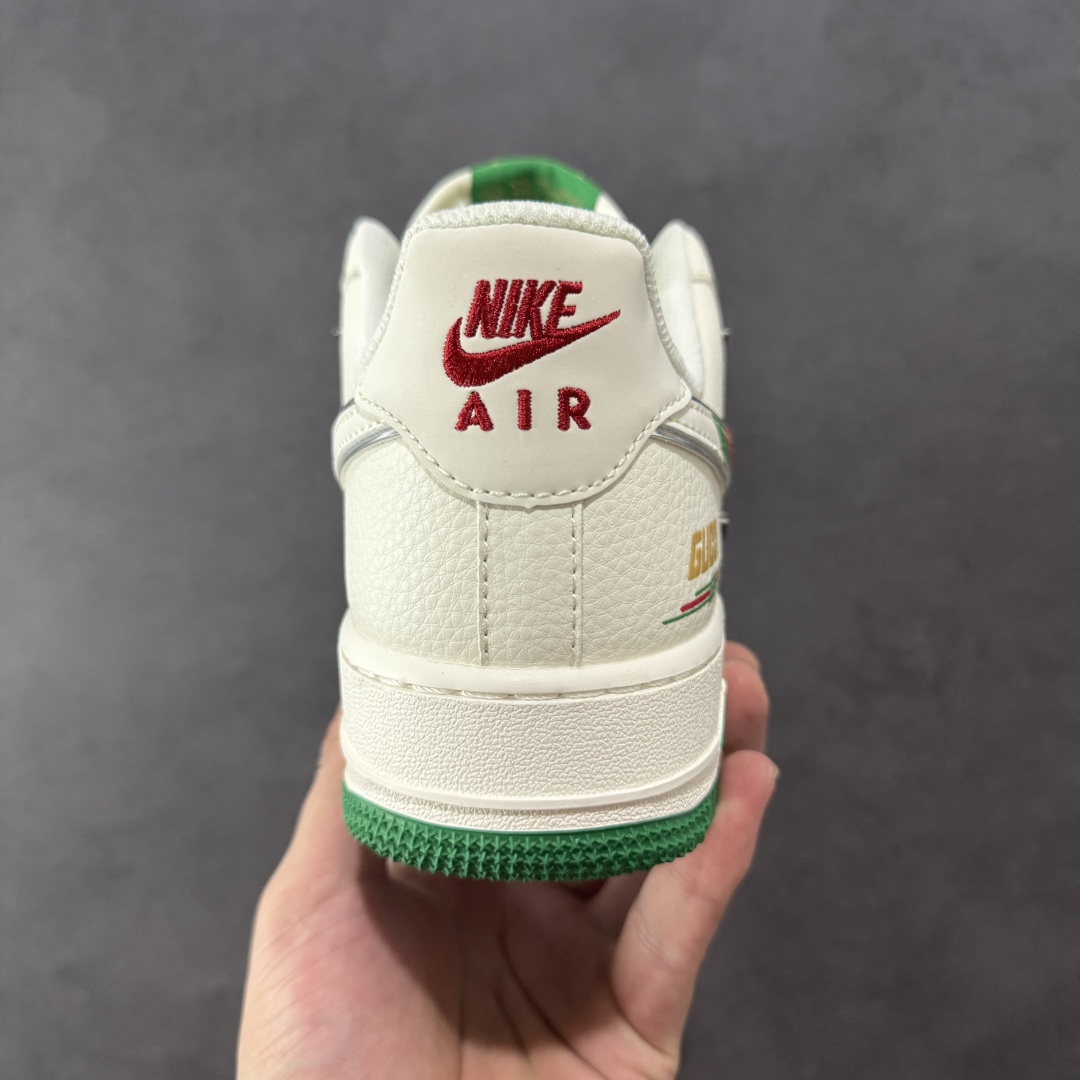 图片[4]-【定制版】Nike Air Force 1\’07 Low 古驰联名 彩绿四勾 空军一号低帮休闲板鞋  #原楦头原纸板 原装鞋盒 定制五金配件 内置全掌气垫 原厂鞋底 货号：XS2869-002 C2G4  尺码：36 36.5 37.5 38 38.5 39 40 40.5 41 42 42.5 43 44 44.5 45 编码：HXSA310320-选品中心