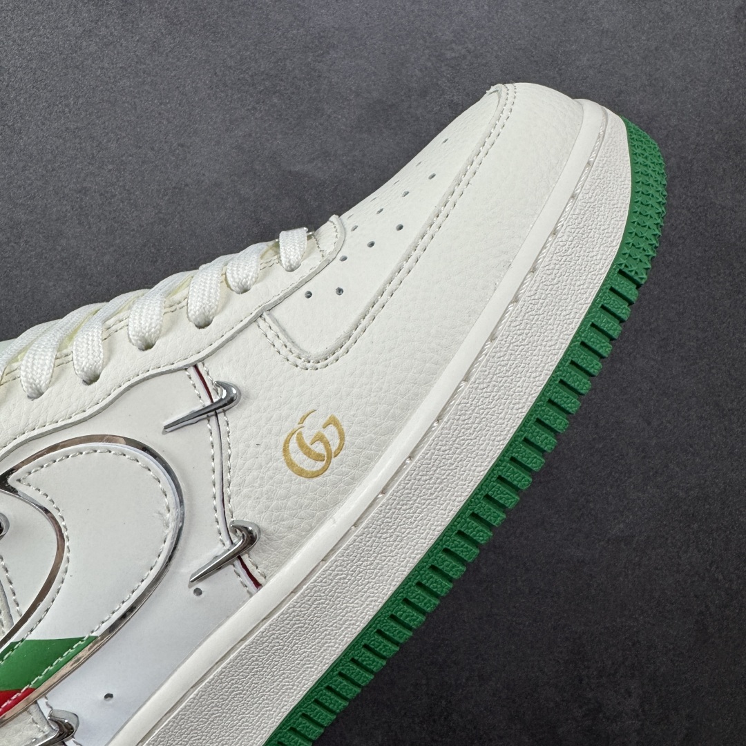 图片[5]-【定制版】Nike Air Force 1\’07 Low 古驰联名 彩绿四勾 空军一号低帮休闲板鞋  #原楦头原纸板 原装鞋盒 定制五金配件 内置全掌气垫 原厂鞋底 货号：XS2869-002 C2G4  尺码：36 36.5 37.5 38 38.5 39 40 40.5 41 42 42.5 43 44 44.5 45 编码：HXSA310320-选品中心