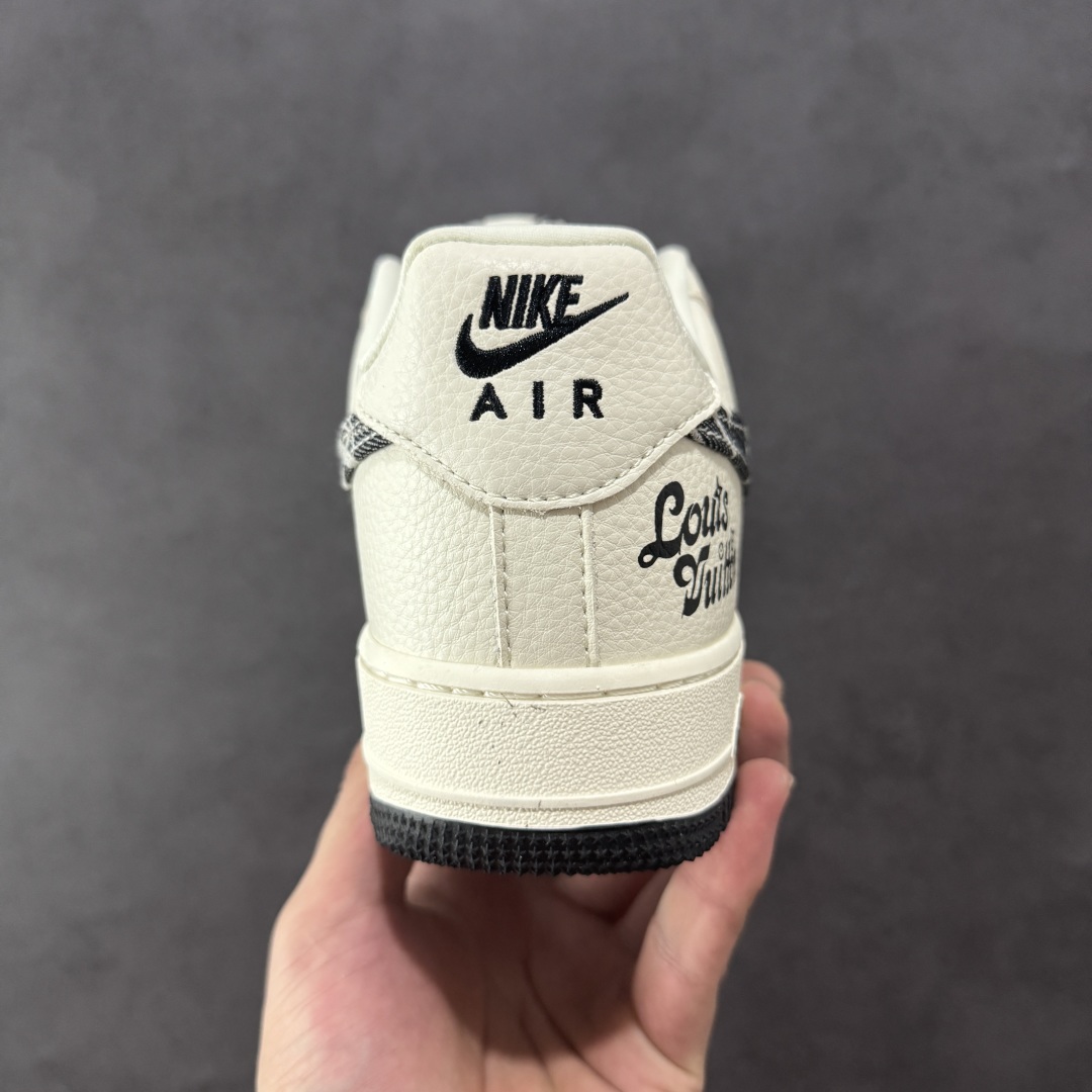 图片[4]-【定制版】Nike Air Force 1 \’07 Low 路易威登LV联名— 白黑牛仔印花 高端定制 低帮休闲板鞋 定制鞋盒 大厂纯原品质出货 超高清洁度 皮料切割干净无任何毛边 细节完美 货号：DK0798-001 尺码：36 36.5 37.5 38 38.5 39 40 40.5 41 42 42.5 43 44 44.5 45 编码：QFA300310-选品中心