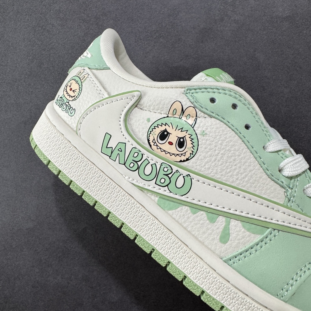  
【定制版】拉布布XAir Jordan 1 Low OG AJ1 乔1反转倒勾 联名款休闲运动篮球鞋