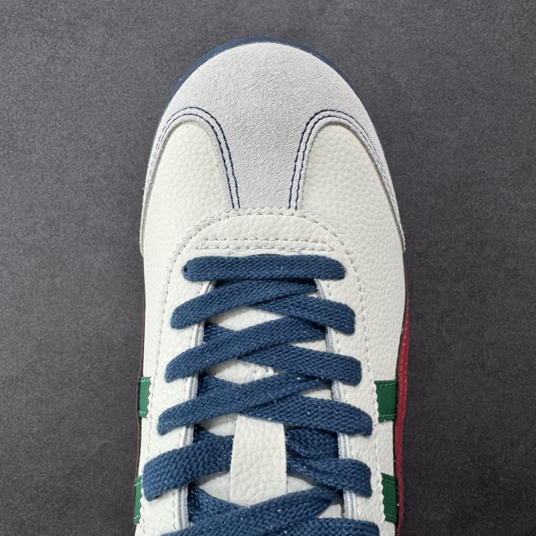 图片[8]-【定制版】OnitsukaTiger 鬼冢虎 古驰联名 低帮运动休闲鞋 红蓝绿撞色条纹配色 亚瑟士鬼冢虎复古经典板鞋经典传承及创新锐意，纹路、色泽、皮心颜色 质感百分百还原 大厂出品 超成熟稳定的做工 细节品控 货号：DL408-136 尺码：36 37 37.5 38 39 39.5 40.5 41.5 42 42.5 43.5 44 44.5 45-选品中心
