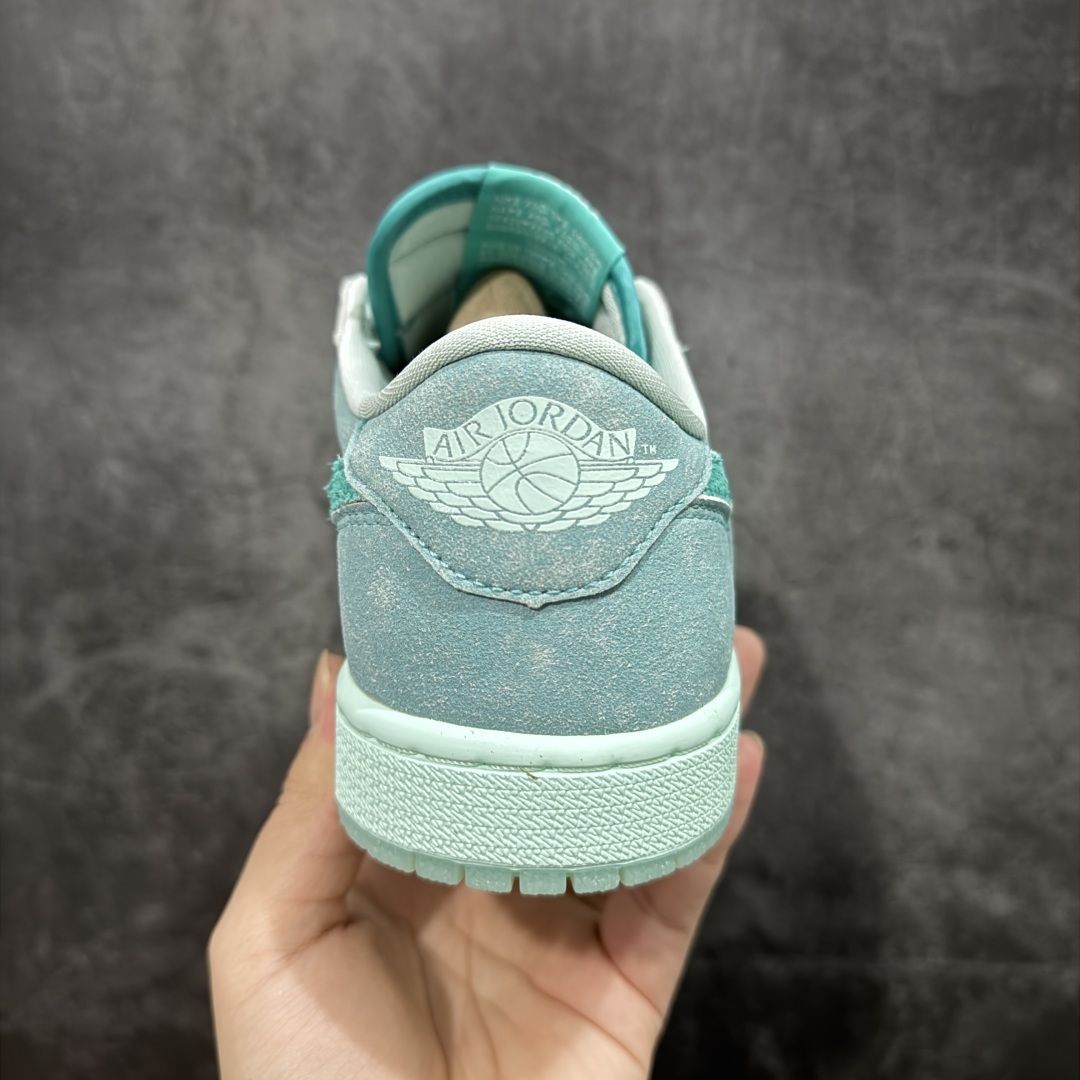 
【纯原F版】Air Jordan 1 Retro Low OG”Washed Teal“ AJ1 乔1