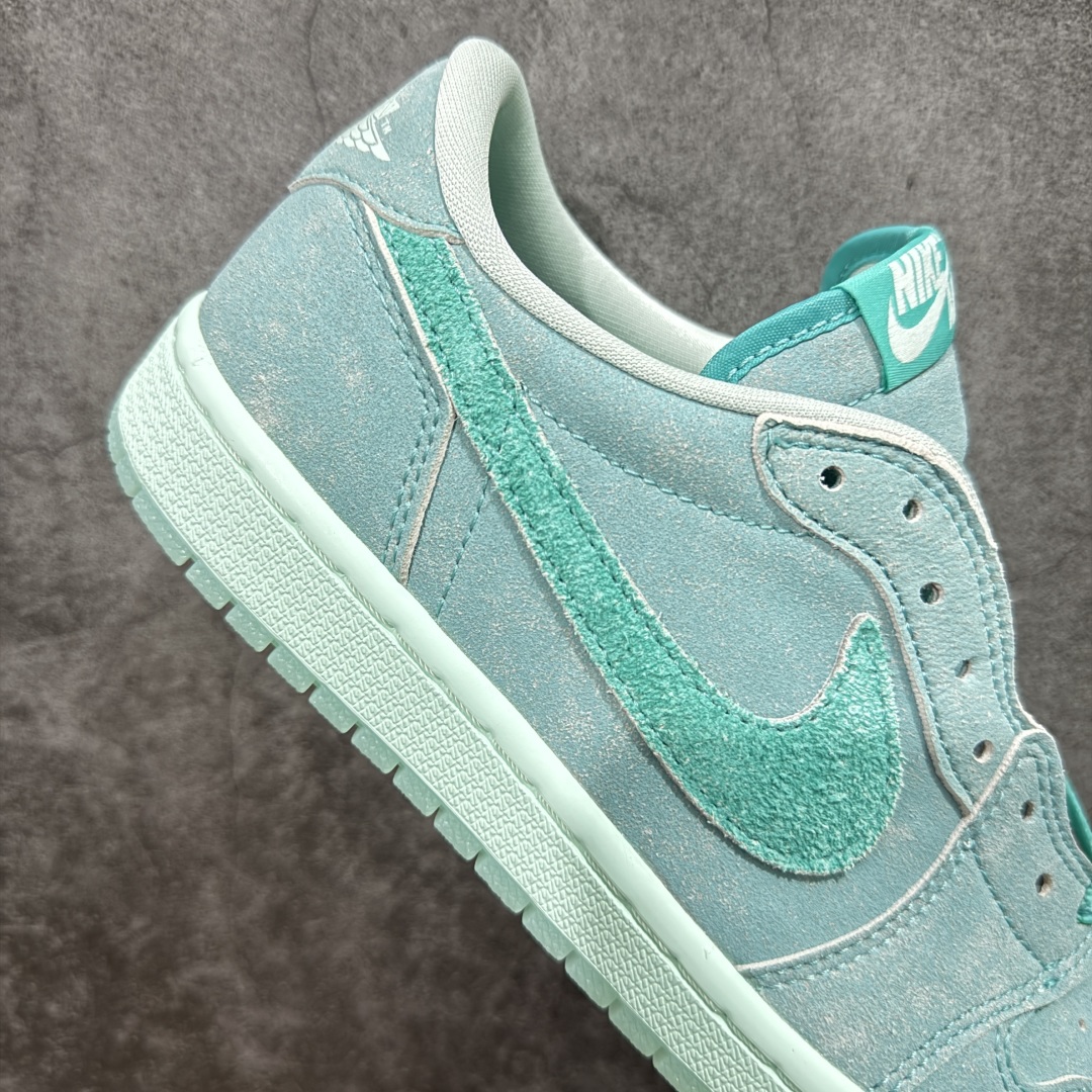 
【纯原F版】Air Jordan 1 Retro Low OG”Washed Teal“ AJ1 乔1