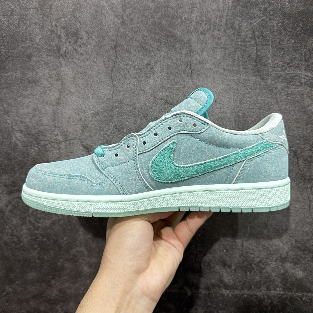 
【纯原F版】Air Jordan 1 Retro Low OG”Washed Teal“ AJ1 乔1