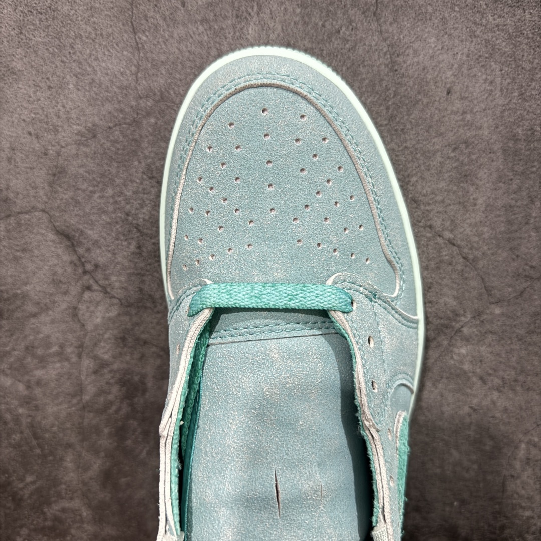 
【纯原F版】Air Jordan 1 Retro Low OG”Washed Teal“ AJ1 乔1