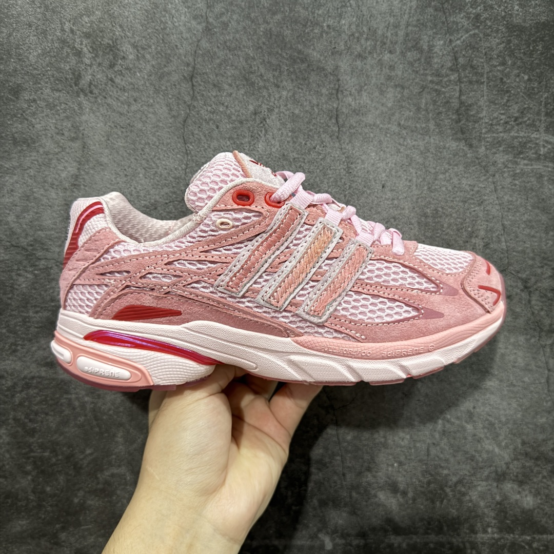 【HZ版本】Unheardof x Adidas Originals Adistar Cushion \”Captain Piggy\” JS2974 阿迪复古舒适防滑减震生活休闲鞋   原楦纸板数据开发 铸造原味鞋型。鞋身采用缎面、网眼、马毛和绒面革等丰富材质，耐磨防撕裂面料和TPU后跟结构，皮革鞋面缀有交叉失眠，搭配织物内里，舒适妥帖。双密度大底设计，更具稳定性。大厂出品，细节无敌，诠释最高工艺。 货号：JS2974 尺码：35 36 36.5 37 38 38.5 39 40 40.5 41 42 42.5 43 44 44.5 45-选品中心