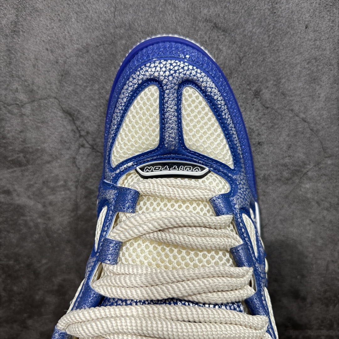 图片[5]-【广东纯原版本】Louis Vuitton LV Skate时装走秀圆头系带运动鞋 完美鞋型超高的清洁度 零毛边线头瑕疵 全套原楦原纸版原鞋开模 全网最具灵魂的版型 正确原装黄色鞋盒 正确中底印花 鞋面印花3D高频深度立体 全鞋电脑针车 紧密相连 针距密度一致 环保乳胶注塑鞋垫 厚度脚感还原原版 皮面裁剪部位 统一油边封口工艺 原装橡胶大底含胶量大底组合零偏差 专柜全套包装 防尘袋 说明书 质保卡 男女鞋 尺码：35 36 37 38 39 40 41 42 43 44 45-选品中心