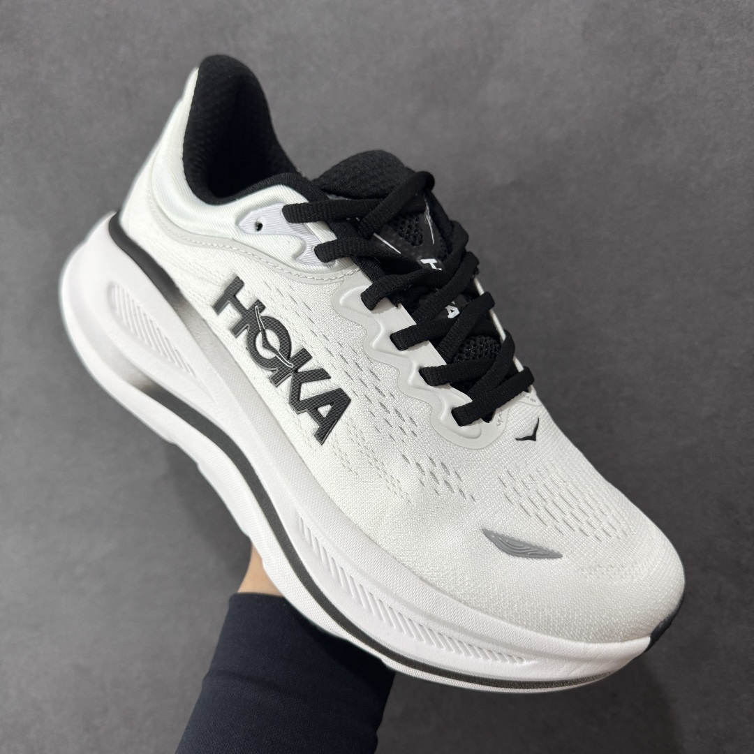 【纯原版】HOKA ONE ONE Bondi 9 WIDE 邦迪九代舒适防滑耐磨低帮休闲跑步鞋