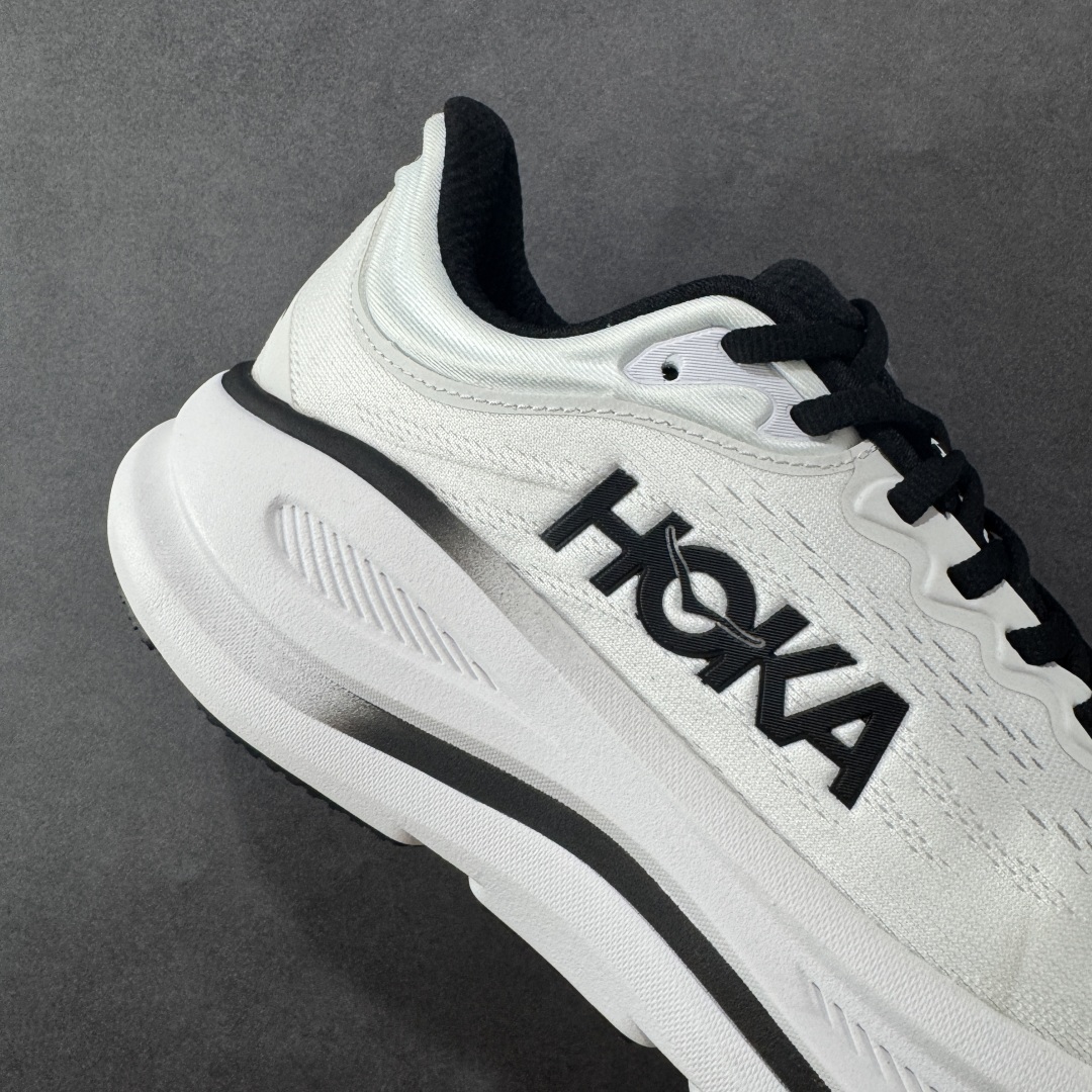 【纯原版】HOKA ONE ONE Bondi 9 WIDE 邦迪九代舒适防滑耐磨低帮休闲跑步鞋