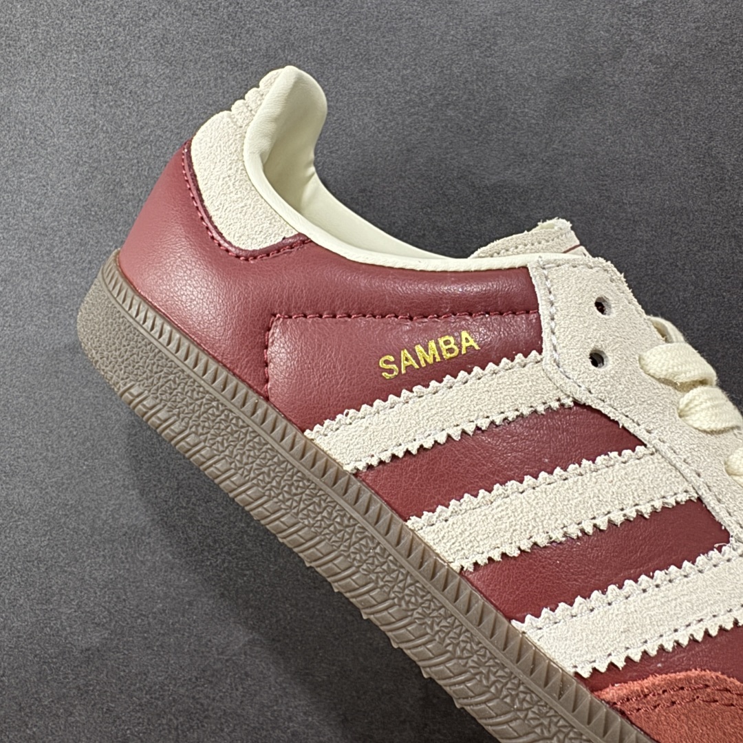 图片[6]-【正确版】Adidas Originals Samba OG 桑巴舞系列 阿迪达斯 三叶草 绅士德训足球风百搭低帮休闲运动板鞋 货号：JI3216 尺码：35.5 36 36.5 37 38 38.5 39 40 40.5 41 42 42.5 43 44 45-选品中心