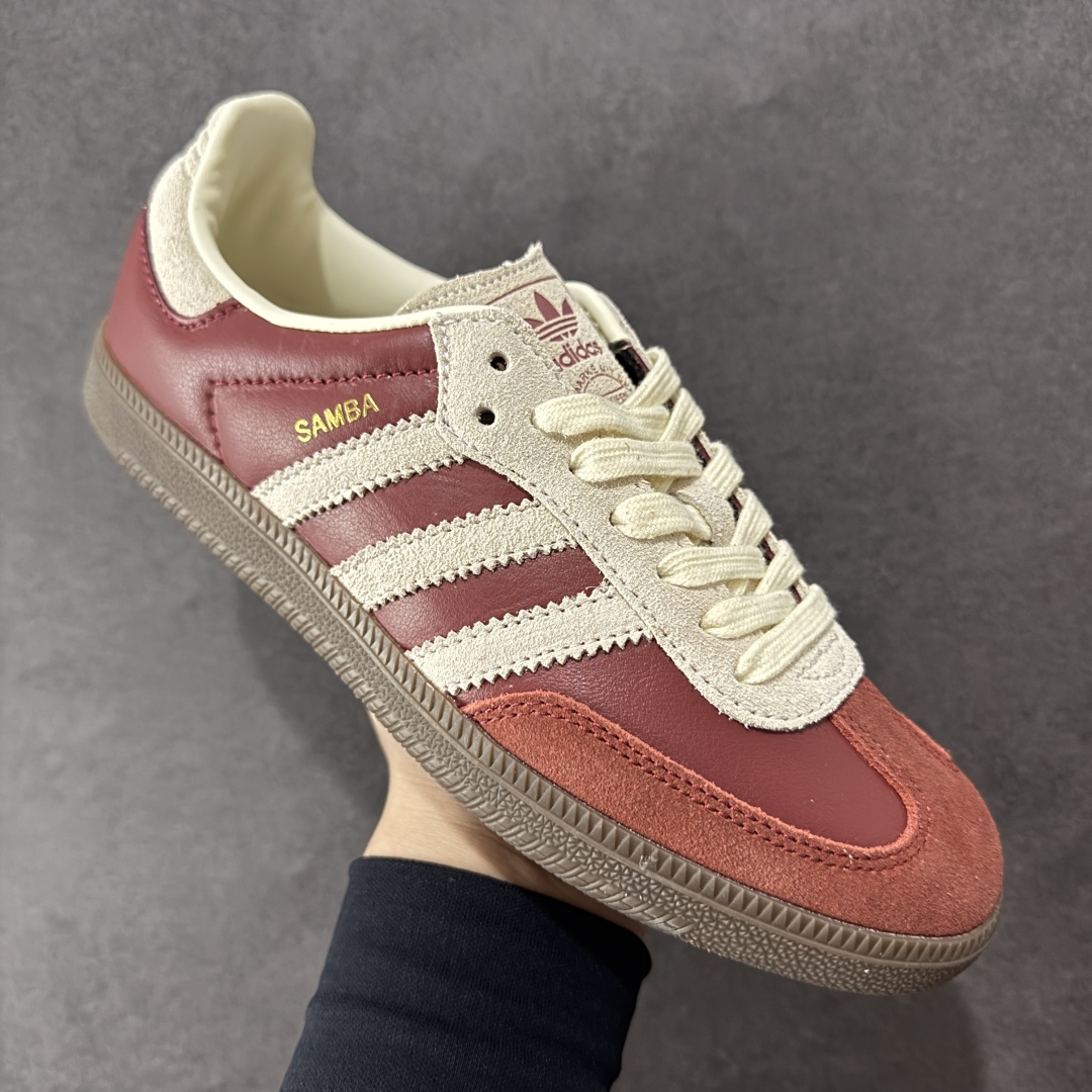 图片[3]-【正确版】Adidas Originals Samba OG 桑巴舞系列 阿迪达斯 三叶草 绅士德训足球风百搭低帮休闲运动板鞋 货号：JI3216 尺码：35.5 36 36.5 37 38 38.5 39 40 40.5 41 42 42.5 43 44 45-选品中心