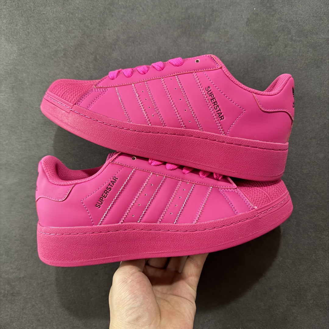 图片[6]-【GQ平台版福利】Adidas Originals Superstar XLG 贝壳头厚底休闲板鞋 原鞋开发 版型正确 细节无敌 清洁度完美 诠释最高工艺 尺码：36-45-选品中心