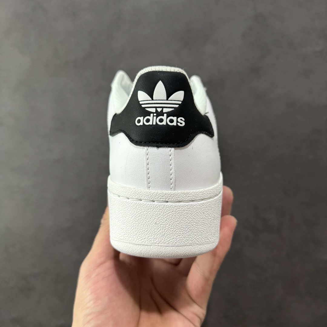 图片[4]-【GQ平台版福利】Adidas Originals Superstar XLG 贝壳头厚底休闲板鞋 原鞋开发 版型正确 细节无敌 清洁度完美 诠释最高工艺 尺码：36-45-选品中心