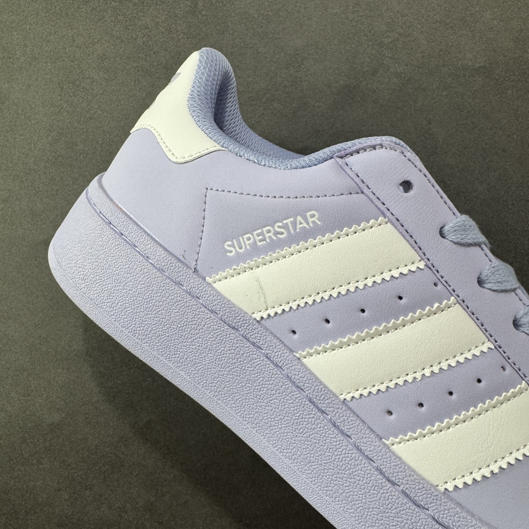 图片[6]-【GQ平台版福利】Adidas Originals Superstar XLG 贝壳头厚底休闲板鞋 原鞋开发 版型正确 细节无敌 清洁度完美 诠释最高工艺 尺码：36-45-选品中心