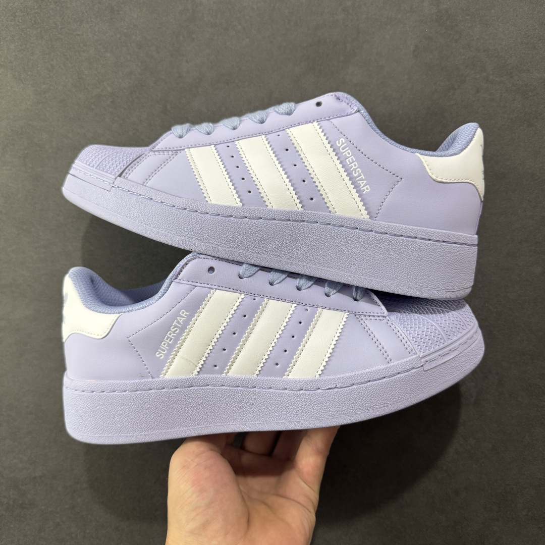 图片[4]-【GQ平台版福利】Adidas Originals Superstar XLG 贝壳头厚底休闲板鞋 原鞋开发 版型正确 细节无敌 清洁度完美 诠释最高工艺 尺码：36-45-选品中心