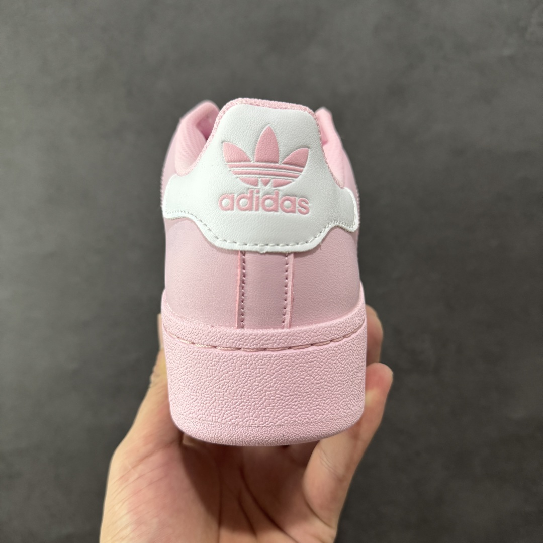 图片[4]-【GQ平台版福利】Adidas Originals Superstar XLG 贝壳头厚底休闲板鞋 原鞋开发 版型正确 细节无敌 清洁度完美 诠释最高工艺 尺码：36-45-选品中心