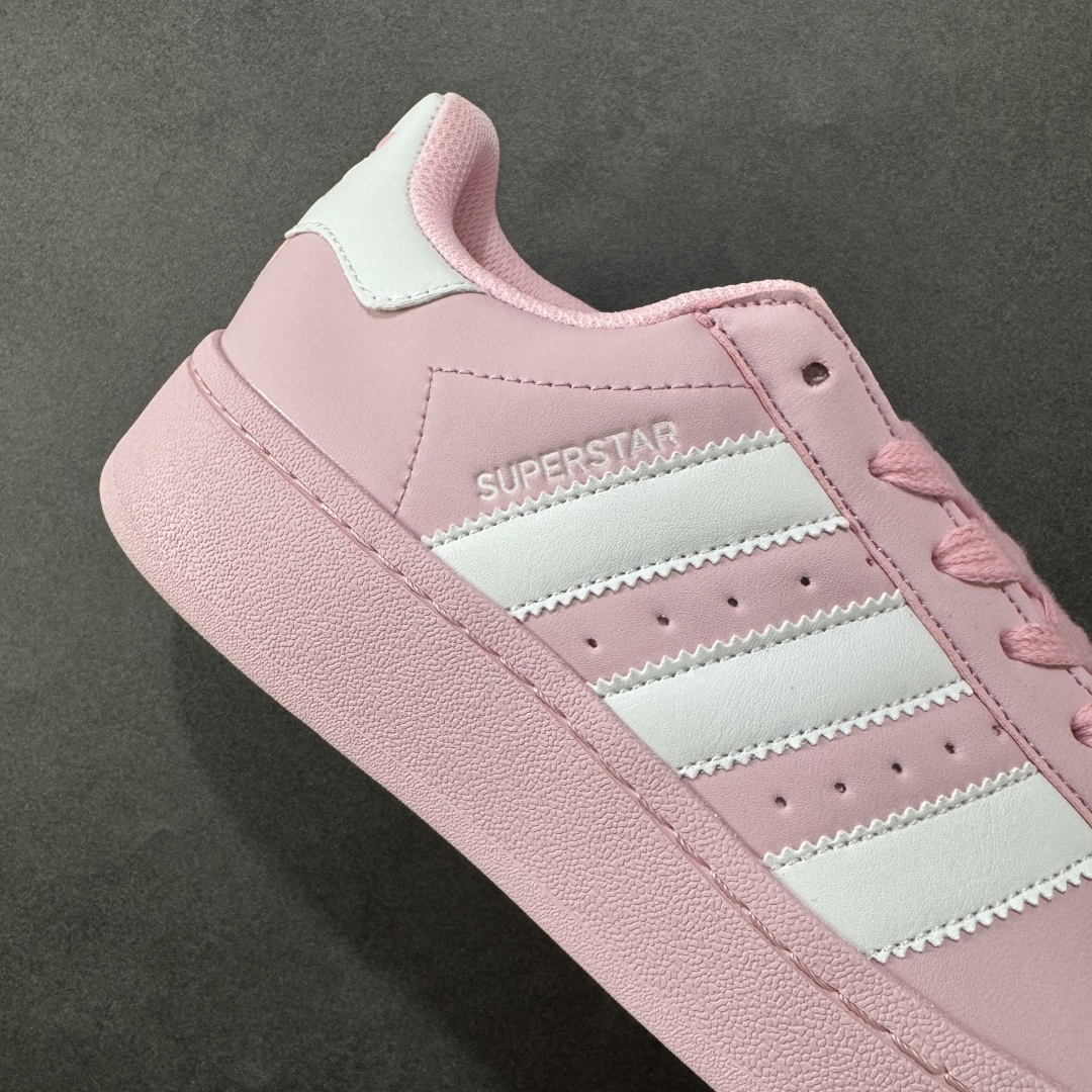 图片[6]-【GQ平台版福利】Adidas Originals Superstar XLG 贝壳头厚底休闲板鞋 原鞋开发 版型正确 细节无敌 清洁度完美 诠释最高工艺 尺码：36-45-选品中心