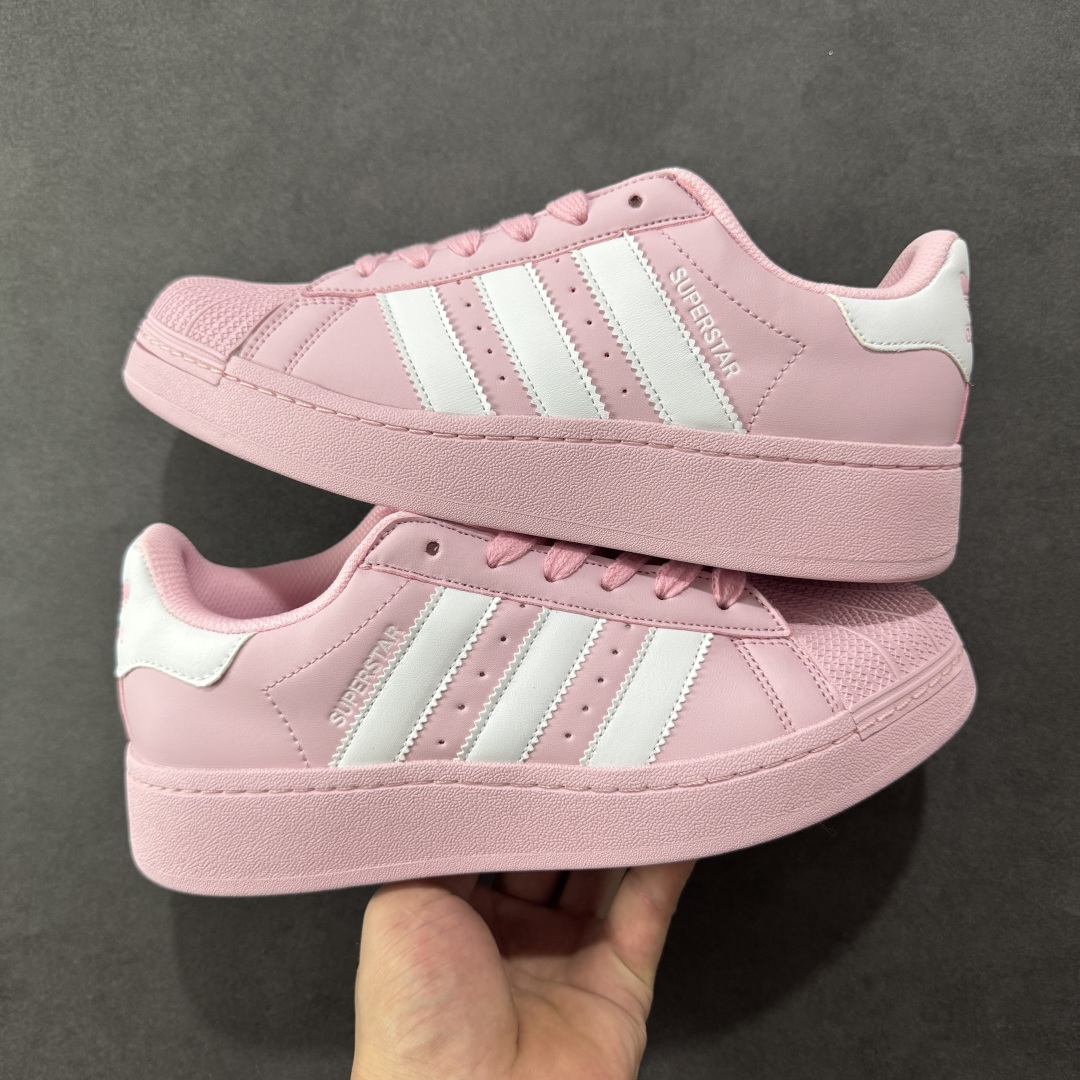 图片[3]-【GQ平台版福利】Adidas Originals Superstar XLG 贝壳头厚底休闲板鞋 原鞋开发 版型正确 细节无敌 清洁度完美 诠释最高工艺 尺码：36-45-选品中心