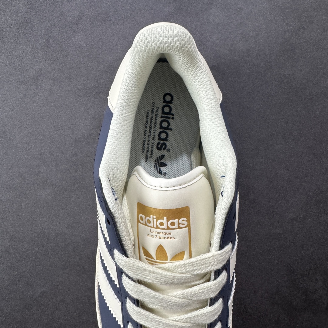 图片[7]-【GQ平台版福利】Adidas Originals Superstar XLG 贝壳头厚底休闲板鞋 原鞋开发 版型正确 细节无敌 清洁度完美 诠释最高工艺 尺码：36-45-选品中心