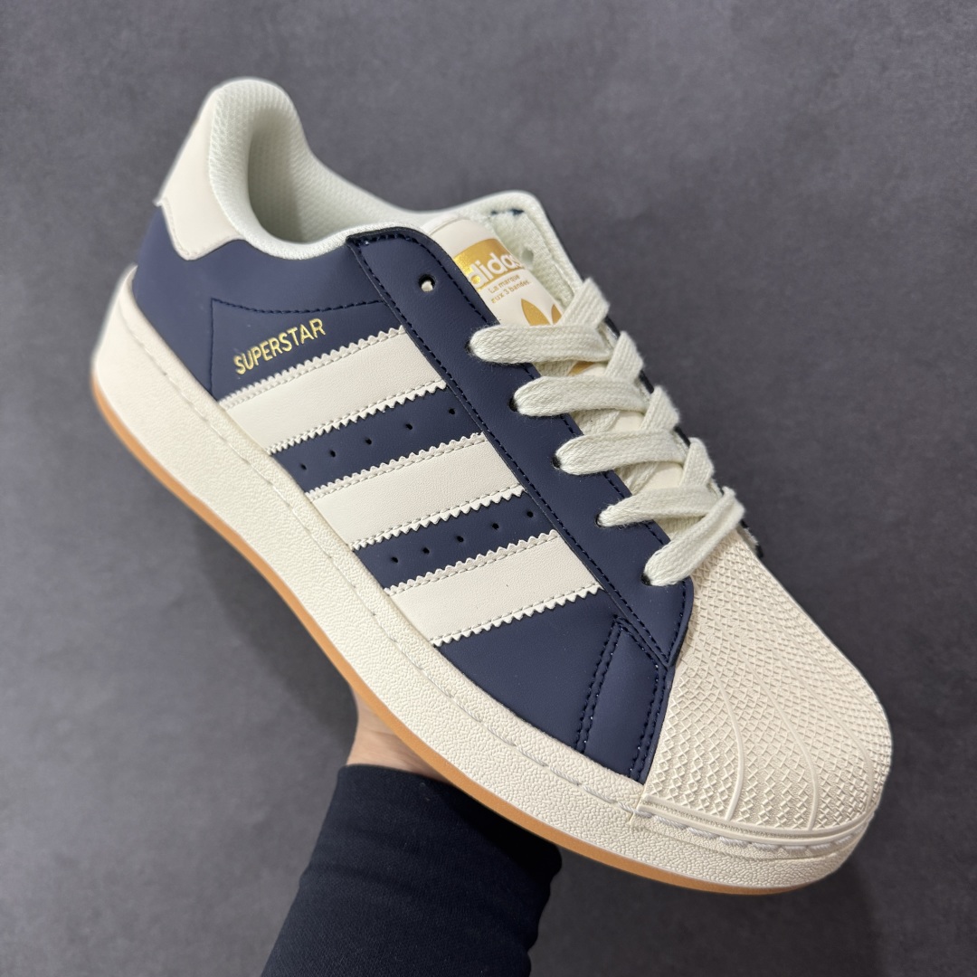 图片[3]-【GQ平台版福利】Adidas Originals Superstar XLG 贝壳头厚底休闲板鞋 原鞋开发 版型正确 细节无敌 清洁度完美 诠释最高工艺 尺码：36-45-选品中心