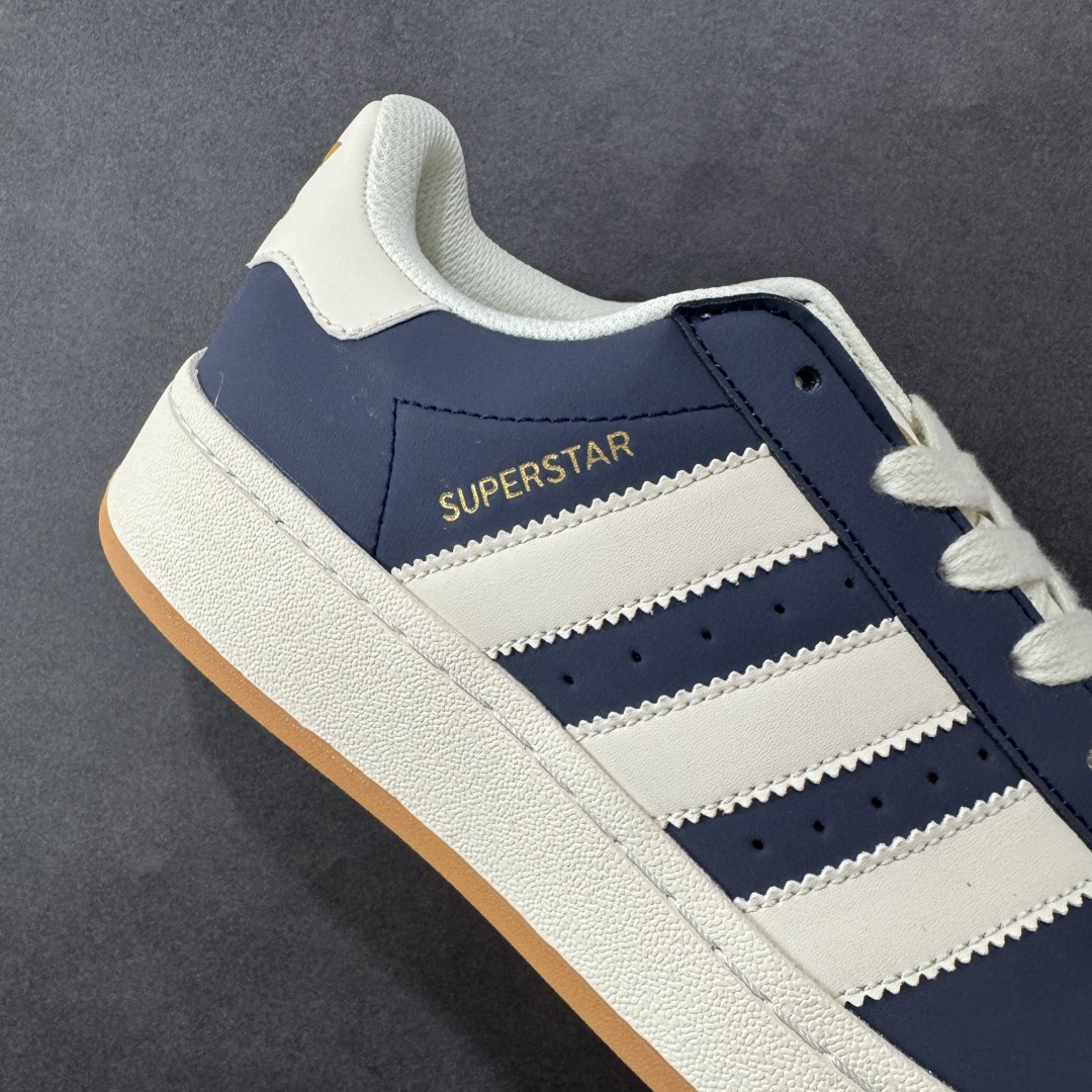 图片[6]-【GQ平台版福利】Adidas Originals Superstar XLG 贝壳头厚底休闲板鞋 原鞋开发 版型正确 细节无敌 清洁度完美 诠释最高工艺 尺码：36-45-选品中心