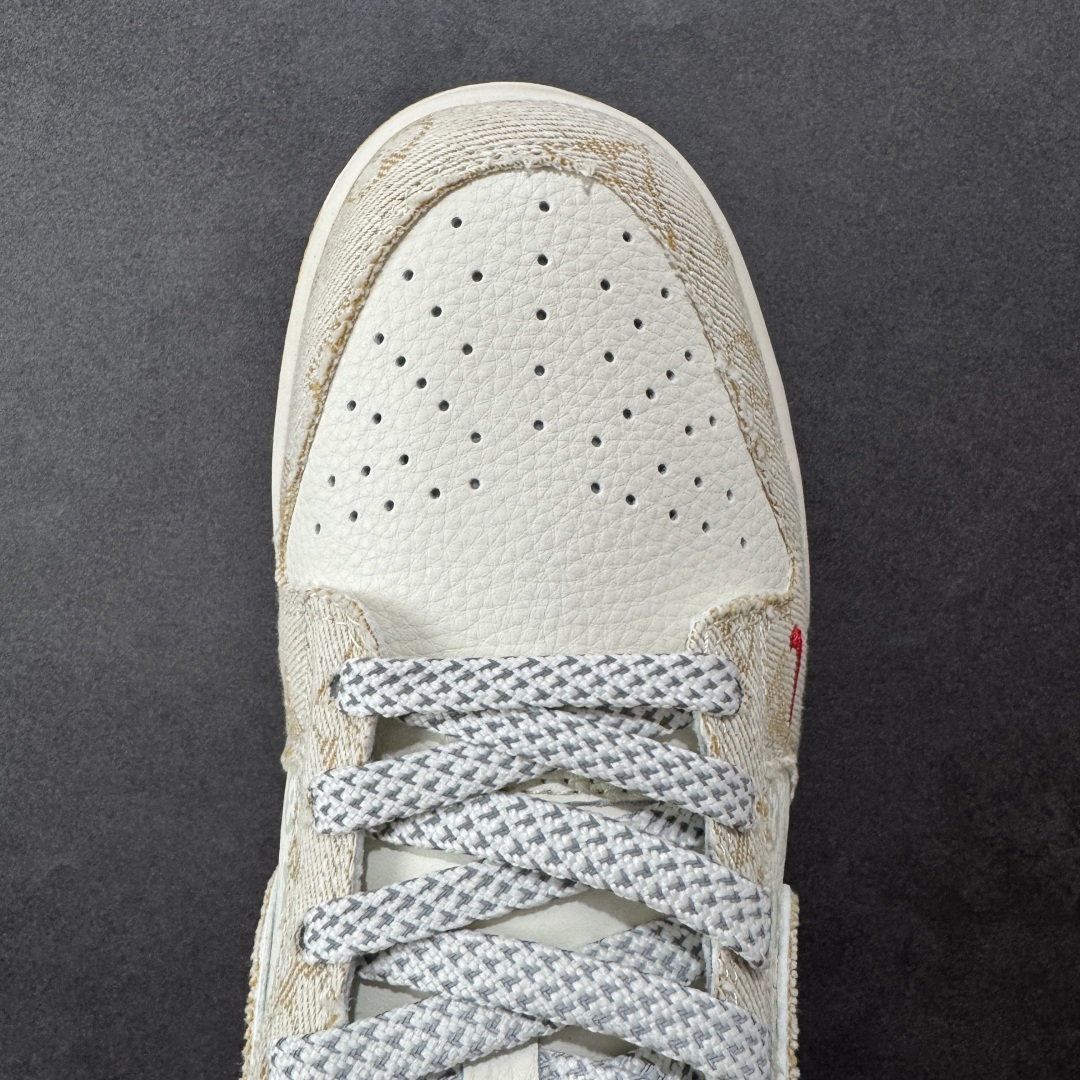 图片[8]-【定制版】Nike SB Dunk Low LV联名 卡其牛仔 周年高端定制 低帮休闲板鞋 YX5066-377 #定制鞋盒 大厂纯原品质出货 超高清洁度 皮料切割干净无任何毛边 细节完美 尺码：36 36.5 37.5 38 38.5 39 40 40.5 41 42 42.5 43 44 44.5 45 编码：HXSB330340-选品中心
