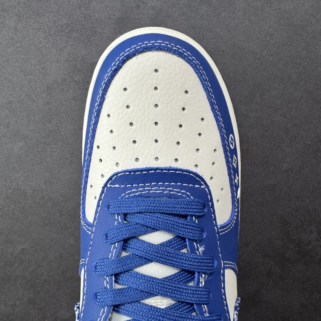 260 定制版NIke Air Force 1 '07 Low “LV联名——花纹蓝勾”空军一号 低帮 运动鞋 休闲鞋 KK1988-092