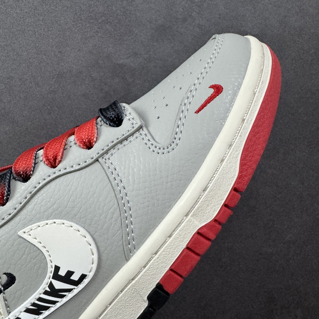 图片[5]-280💰【定制版】Nike SB Dunk Low Supreme联名 双拼米灰三勾 高端定制 低帮休闲板鞋 #大厂纯原品质出货 定制鞋盒 超高清洁度 皮料切割干净无任何毛边 细节完美 货号：QW5836-010 尺码：36 36.5 37.5 38 38.5 39 40 40.5 41 42 42.5 43 44 44.5 45-选品中心