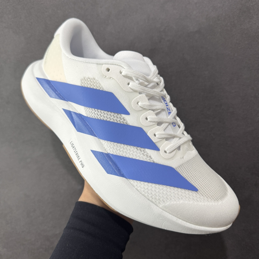 图片[3]-【HD纯原】Ad Adizero Evo SL M 阿迪超轻透气缓震跑鞋  以令人难以置信的138克重量，刷新了跑鞋轻量化的记录，阿迪在材料科学和工艺技术上的深厚积累。  全新鞋款采用Lightweight Upper材料，让穿着者几乎能够体验到一种\”裸足\”的感觉 货号：JS4454  尺码：36 36.5 37.5 38 38.5 39 40 40.5 41 42 42.5 43 44 45 编码：FSB220230-选品中心