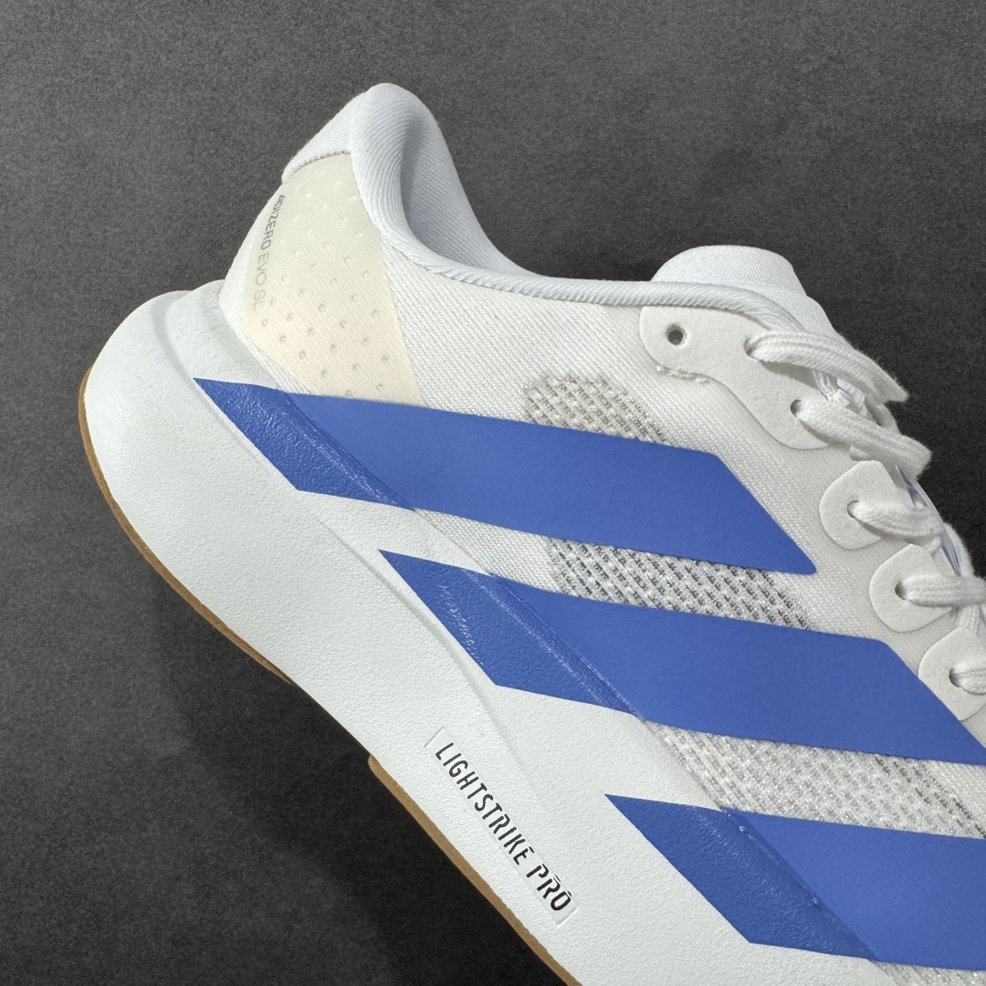 图片[6]-【HD纯原】Ad Adizero Evo SL M 阿迪超轻透气缓震跑鞋  以令人难以置信的138克重量，刷新了跑鞋轻量化的记录，阿迪在材料科学和工艺技术上的深厚积累。  全新鞋款采用Lightweight Upper材料，让穿着者几乎能够体验到一种\”裸足\”的感觉 货号：JS4454  尺码：36 36.5 37.5 38 38.5 39 40 40.5 41 42 42.5 43 44 45 编码：FSB220230-选品中心