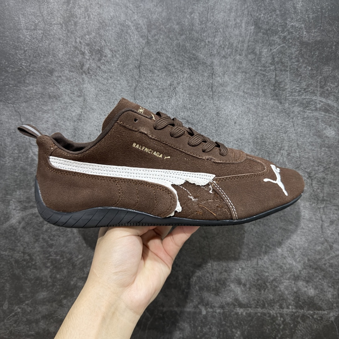 首发版巴黎世家联名款The Open Product x Puma Speedcat 极速赛车系列彪马低帮生活休闲鞋 406519-05