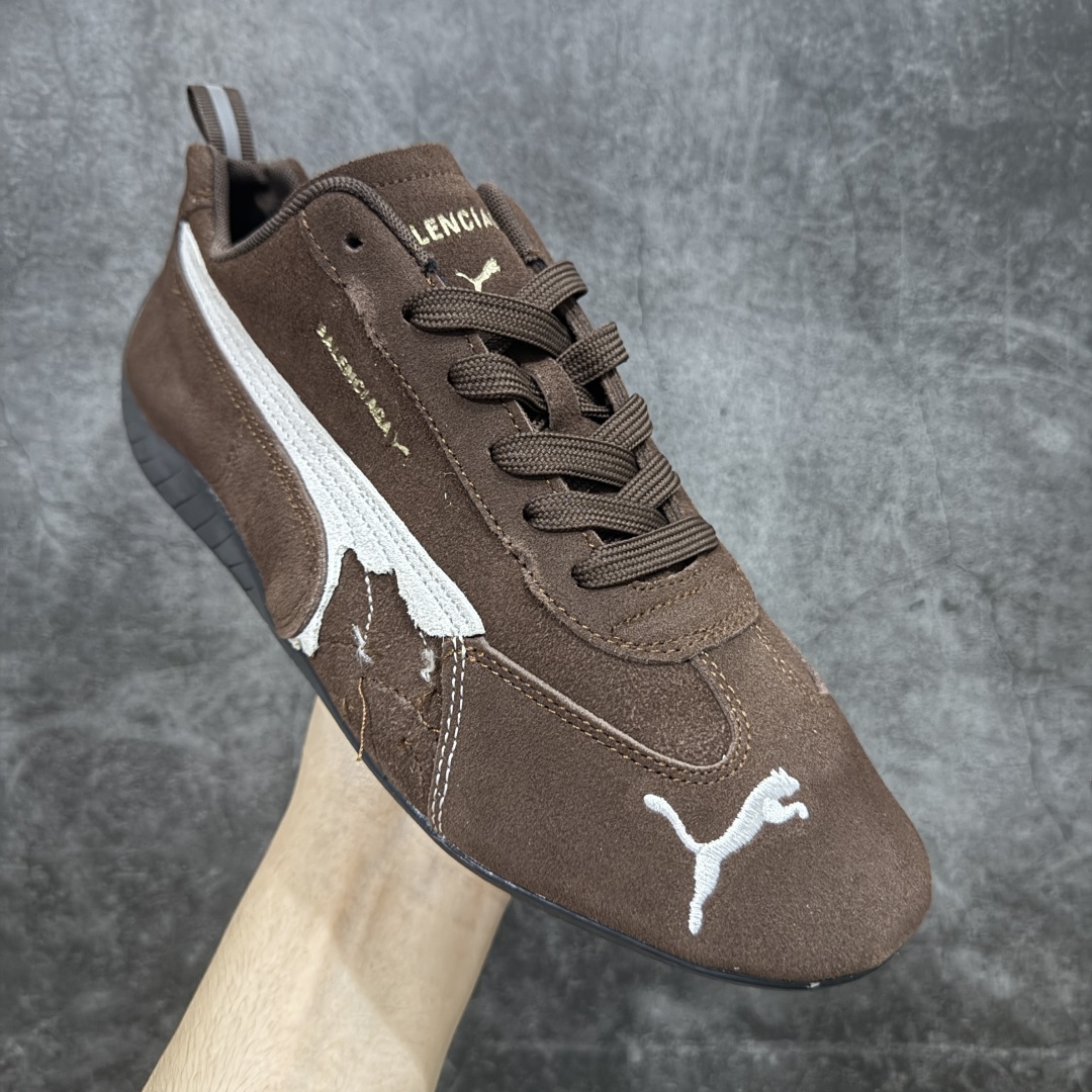 首发版巴黎世家联名款The Open Product x Puma Speedcat 极速赛车系列彪马低帮生活休闲鞋 406519-05