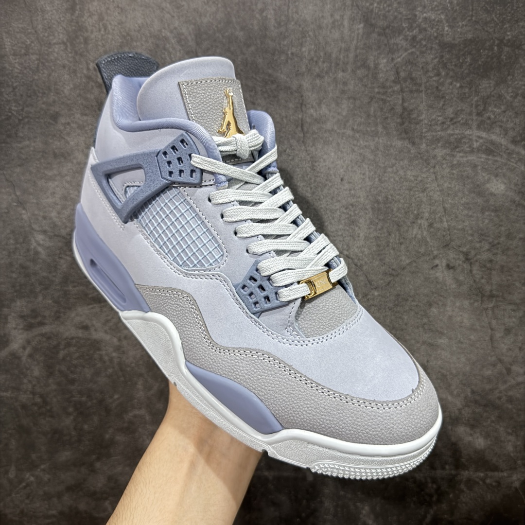  
【纯原版本】Air Jordan AJ4 UN联名蓝！
货号：HV9204-407！
尺码：40 4