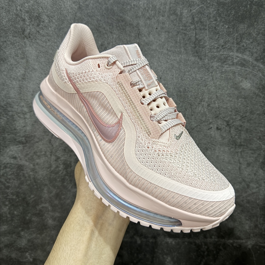 XE纯原版Nike Pegasus Premium Airscape 舒适百搭减震防滑耐磨透气 低帮跑步鞋 女鞋粉色  HQ2592-002