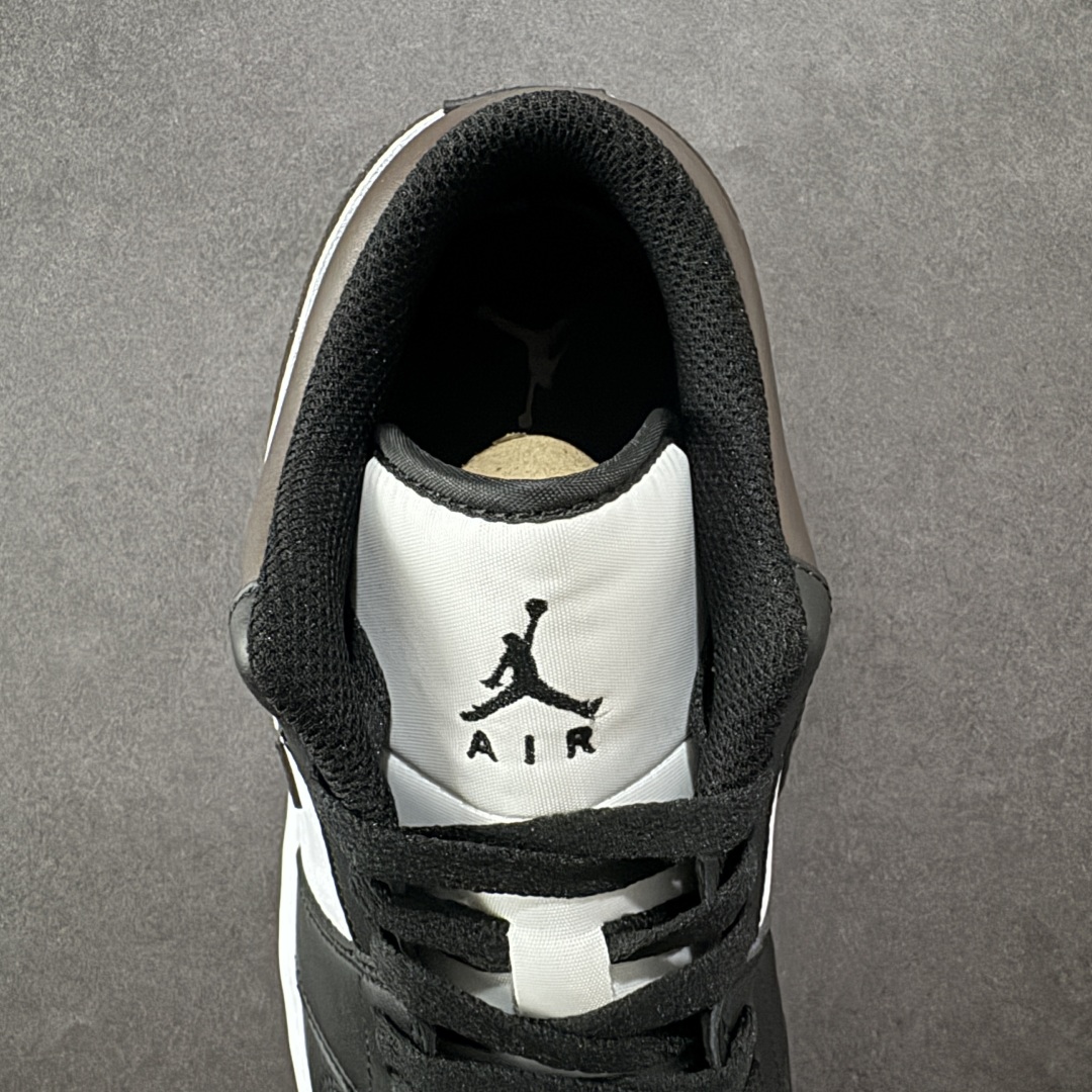 图片[7]-【K版】Air Jordan AJ1 Low 低帮 黑白棕 IQ3393-010 全新流水线出品 市场第二梯队最强版 全部原鞋开发 原楦原纸板开发 全鞋电脑针车 原厂内置全掌气垫 原盒内在原标 唯一Zp原版鞋带绑法 免检产品 全新2022版型 全头层皮料 完美零毛边处理 原厂配置全掌气垫 价格定位良心 新配色陆续出货 尺码：36 36.5 37.5 38 38.5 39 40 40.5 41 42 42.5 43 44 44.5 45 46-选品中心