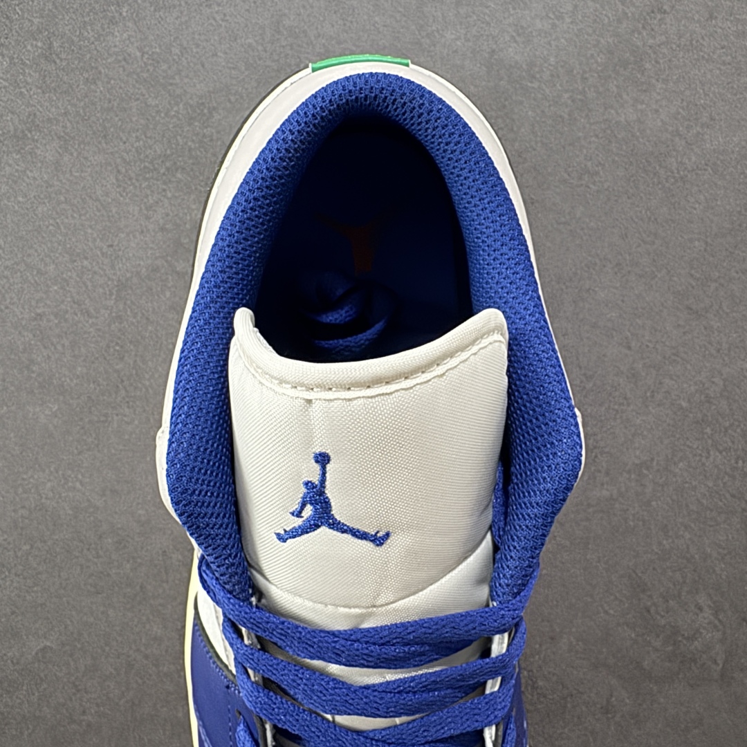 图片[7]-【K版】Air Jordan AJ1 Low 低帮 白蓝绿 553558-147 全新流水线出品 市场第二梯队最强版 全部原鞋开发 原楦原纸板开发 全鞋电脑针车 原厂内置全掌气垫 原盒内在原标 唯一Zp原版鞋带绑法 免检产品 全新2022版型 全头层皮料 完美零毛边处理 原厂配置全掌气垫 价格定位良心 新配色陆续出货 尺码：36 36.5 37.5 38 38.5 39 40 40.5 41 42 42.5 43 44 44.5 45 46-选品中心
