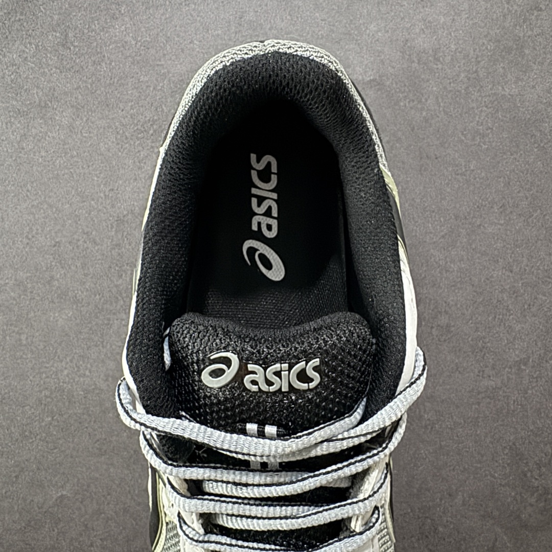 图片[7]-【K8版本】Asics Jog 100 S0阿斯克斯 亚瑟士 14代 低帮 灰绿 男女同款 缓震保护舒适百搭防滑耐磨透气低邦马拉松跑步鞋 Gel-Venturez 6跑鞋重新诠释了复古的跑步形状，并以其2000年代后期的美学理念重新铺装，向我们传奇的GEL-KAYANO系列致敬。通过更新的材料和组件重新诠释了鞋子的性能，此版本成为运动鞋世系中由Toshikazu Venturey以外的其他人设计的第一个迭代版本。火炬的传递也将重新点燃球队的标志性价值，同时在其性能发展上取得进步。这款鞋采用GEL技术的减震技术，与原始的中底具相映成趣，在改善鞋面贴合性的同时，还保留了自2008年起的多层皮革和网眼构造。 货号：1201A715-020 尺码：36-45带半码 编码：YBB220230-选品中心