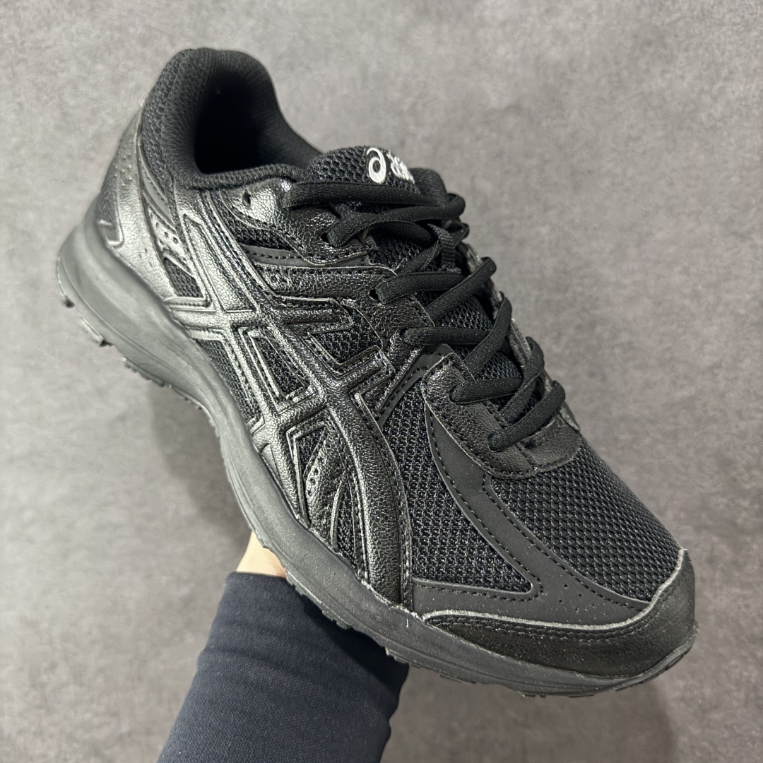 图片[3]-【K8版本】Asics Jog 100 S0阿斯克斯 亚瑟士 14代 低帮 灰绿 男女同款 缓震保护舒适百搭防滑耐磨透气低邦马拉松跑步鞋 Gel-Venturez 6跑鞋重新诠释了复古的跑步形状，并以其2000年代后期的美学理念重新铺装，向我们传奇的GEL-KAYANO系列致敬。通过更新的材料和组件重新诠释了鞋子的性能，此版本成为运动鞋世系中由Toshikazu Venturey以外的其他人设计的第一个迭代版本。火炬的传递也将重新点燃球队的标志性价值，同时在其性能发展上取得进步。这款鞋采用GEL技术的减震技术，与原始的中底具相映成趣，在改善鞋面贴合性的同时，还保留了自2008年起的多层皮革和网眼构造。 货号：122139201-001 尺码：36-45带半码 编码：YBB220230-选品中心