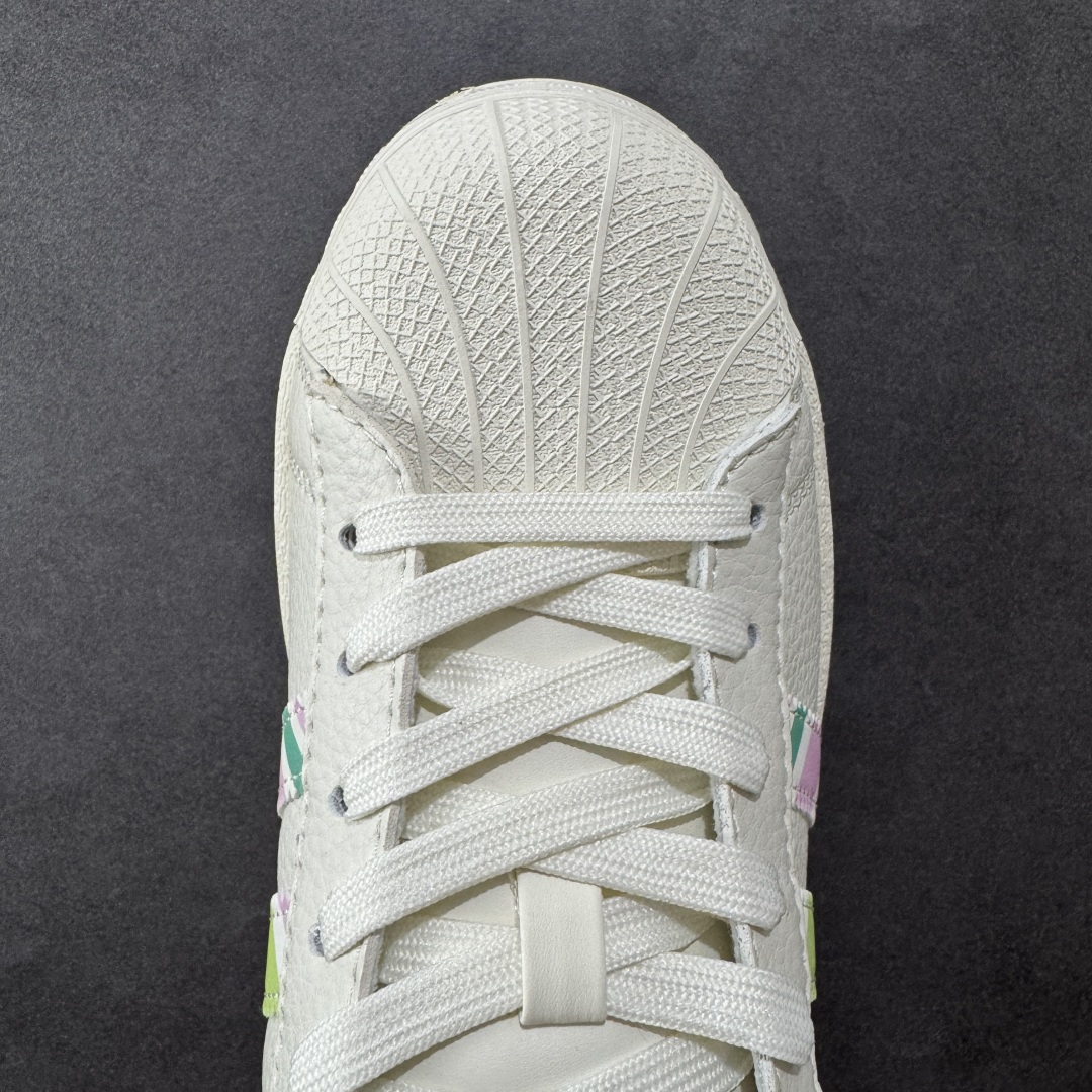 图片[8]-【定制版】AD Originals Superstar x GUCCI 白绿 采用全新头层拼接皮革材质 后跟采用特色3D立体印字 渠道正品订单 诠释市场最高工艺水平 全鞋进口头层皮料打造 区别市面普通真标版本，进出专柜无压力 货号：DS0024 尺码：36-45-选品中心