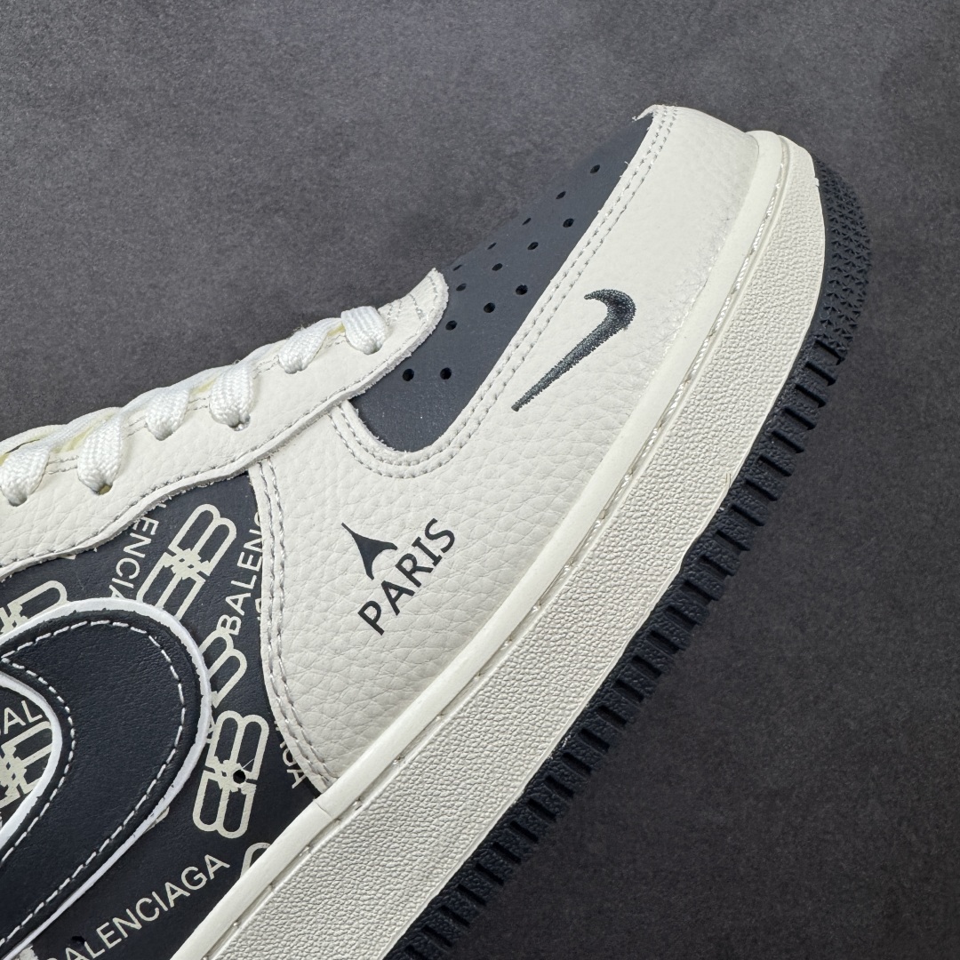 图片[5]-【定制版】NIke Air Force 1 \’07 Low × BLCG 联名款空军一号低帮运动休闲鞋 折边针车 工艺难度大 原楦头原纸板 原装鞋盒 定制五金配件 内置全掌气垫 原厂鞋底 货号：XL1979-103 尺码：36 36.5 37.5 38 38.5 39 40 40.5 41 42 42.5 43 44 44.5 45 编码：HXSA310320-选品中心