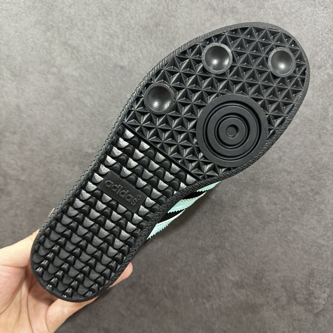 定制版adidoriginals Samba OG x stussy联名桑巴舞系列复古经典轻便板鞋  DX0002