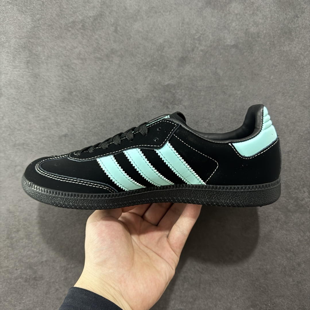定制版adidoriginals Samba OG x stussy联名桑巴舞系列复古经典轻便板鞋  DX0002