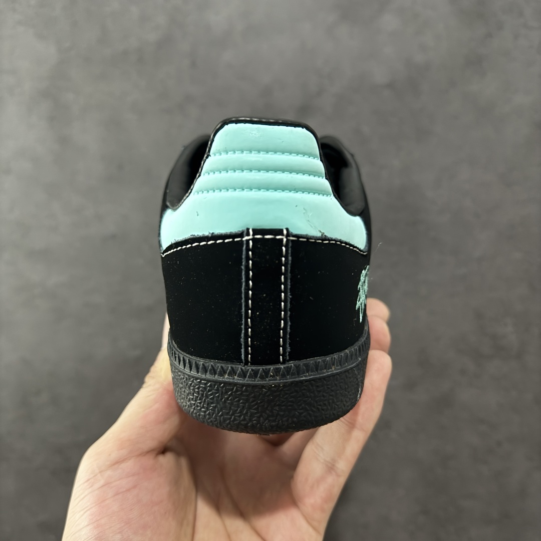 定制版adidoriginals Samba OG x stussy联名桑巴舞系列复古经典轻便板鞋  DX0002